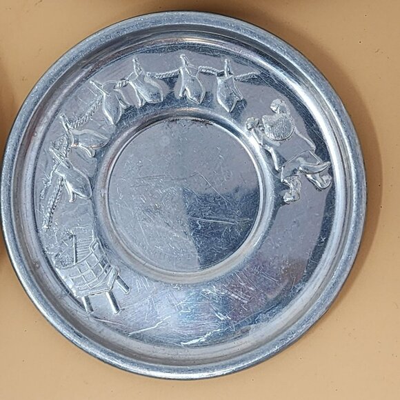 Vintage Aluminum Childrens Kitchenware Set Kittens Who Lost Their Mittens - Picture 4 of 15